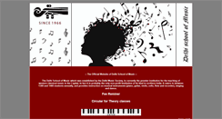 Desktop Screenshot of delhischoolofmusic.net